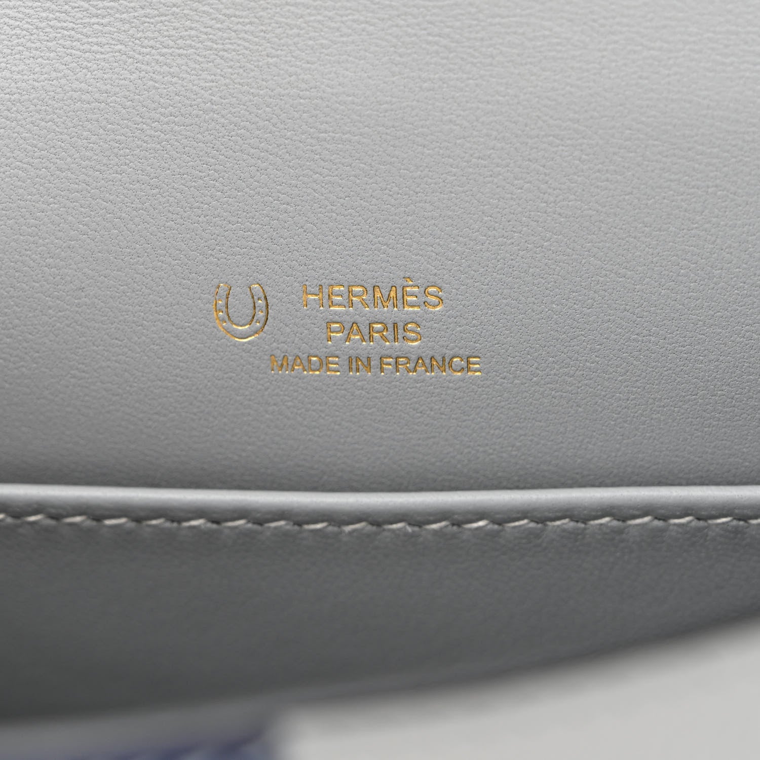 Hermes Epsom Casaque Horseshoe Mini Kelly Sellier 20 Bleu Encre Bleu Glacier 6 of 11