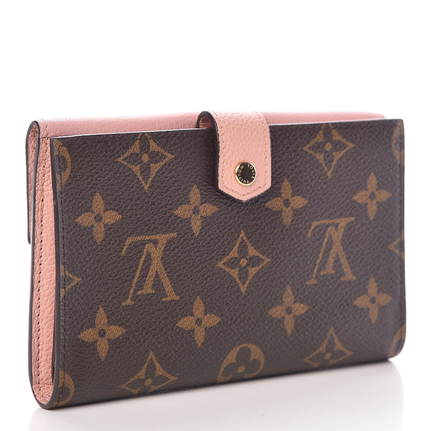 Louis Vuitton Monogram Pallas Compact Wallet Rose Poudre 3 of 9