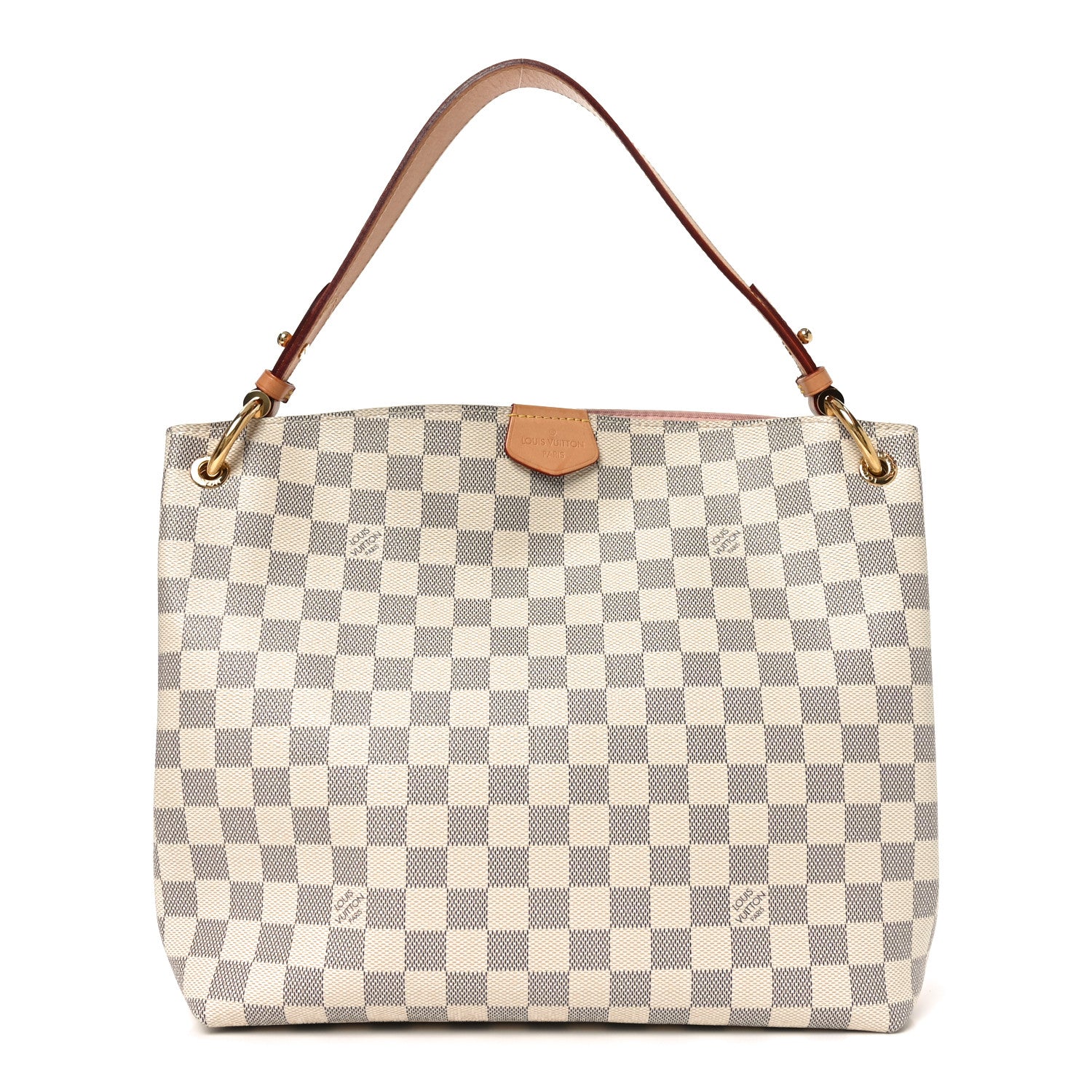 Louis Vuitton Damier Azur Graceful PM Rose Ballerine 1 of 9