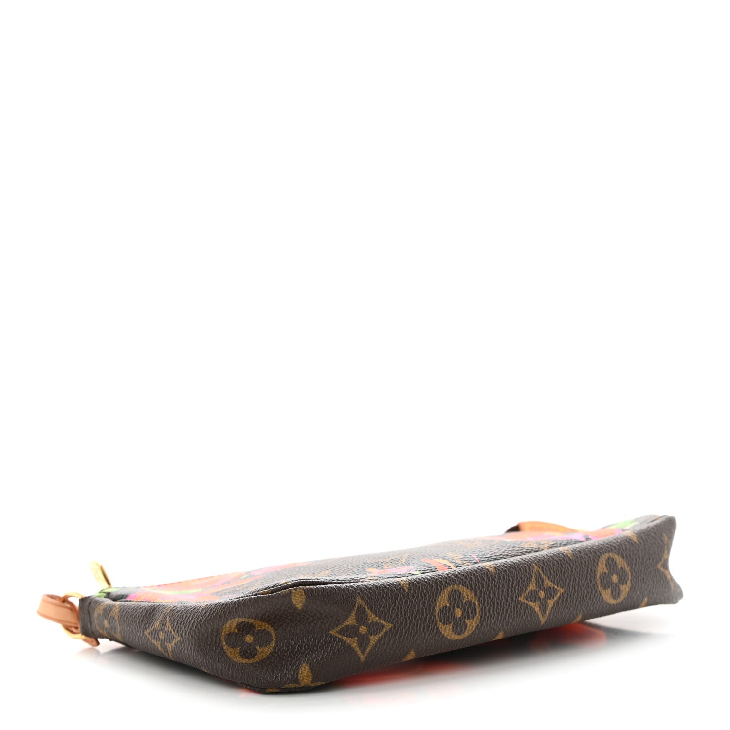 Louis Vuitton LOUIS VUITTON Monogram Roses Pochette Accessories Long Strap 4 of 12