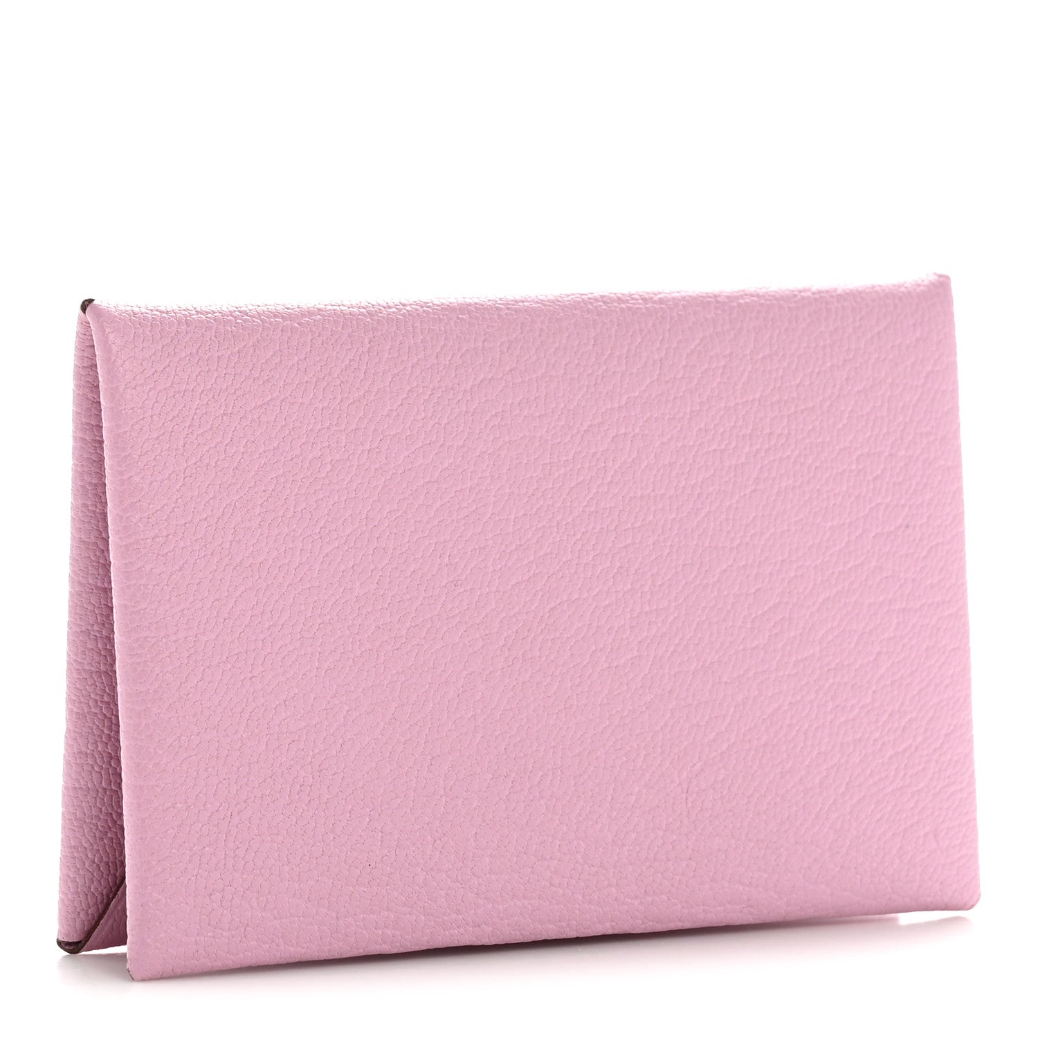 Hermes Chevre Mysore Calvi Card Case Mauve Sylvestre 3 of 9