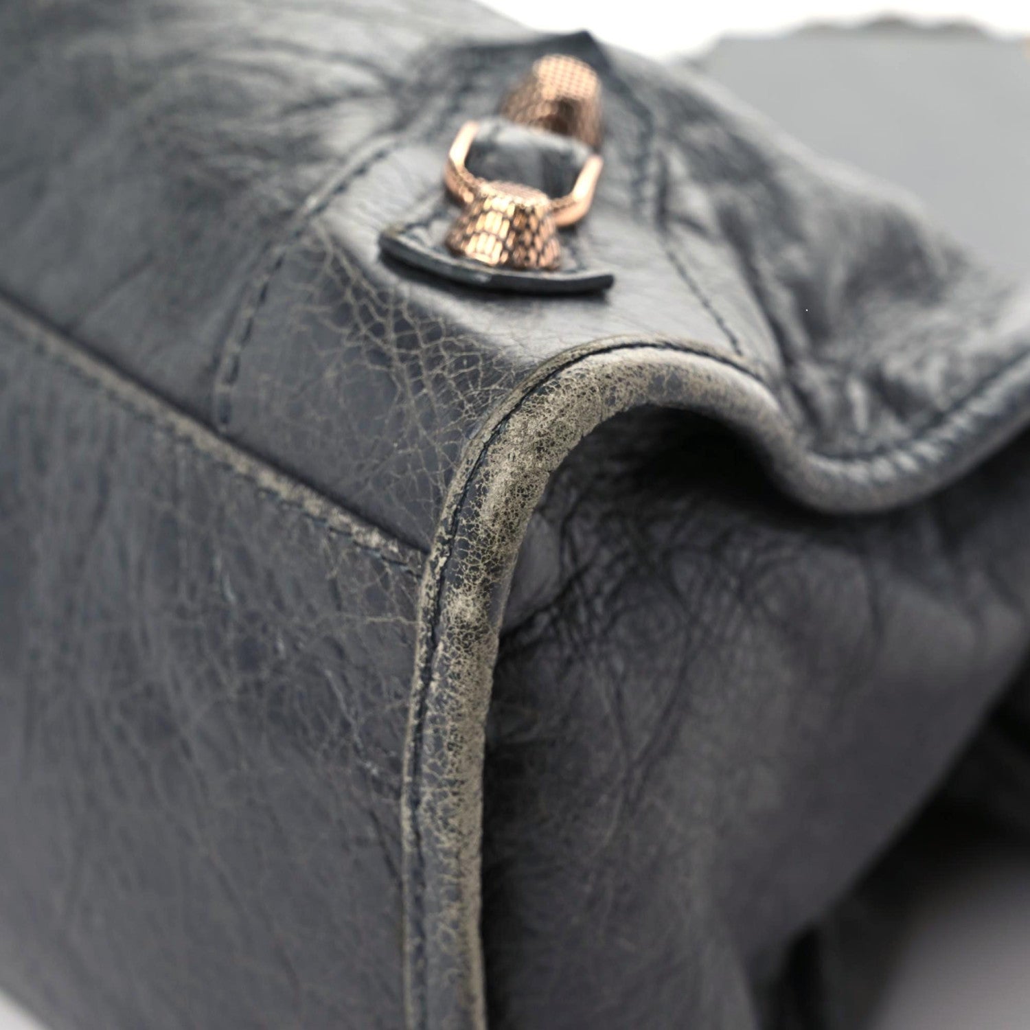 Balenciaga Agneau Giant 12 Rose Gold Hardware City Gris Tarmac 6 of 26