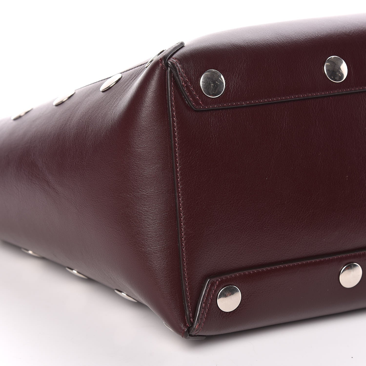 Mulberry Calfskin Camden Bucket Oxblood 10 of 11