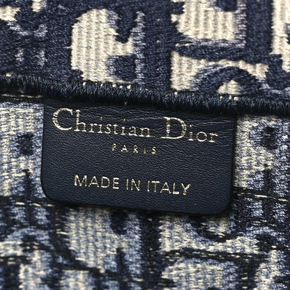 Christian Dior Oblique Large Book Tote Blue Multicolor 6 of 9