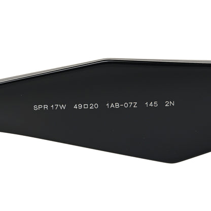 Prada Acetate Symbole Sunglasses SPR 17W Black 6 of 7