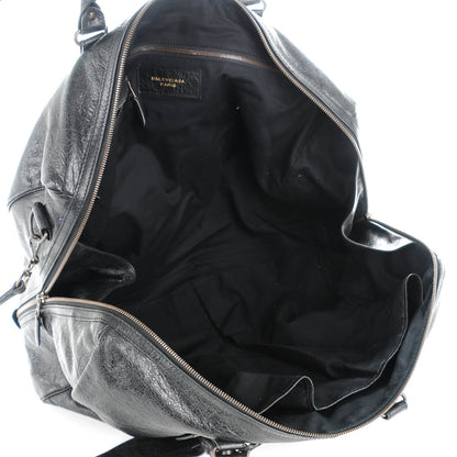 Balenciaga Agneau 24Hour Voyage Travel Bag Black 5 of 8