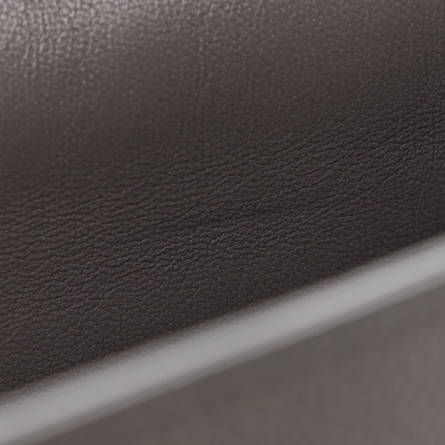 Celine Grained Calfskin Medium Trotteur Light Anthracite 11 of 14