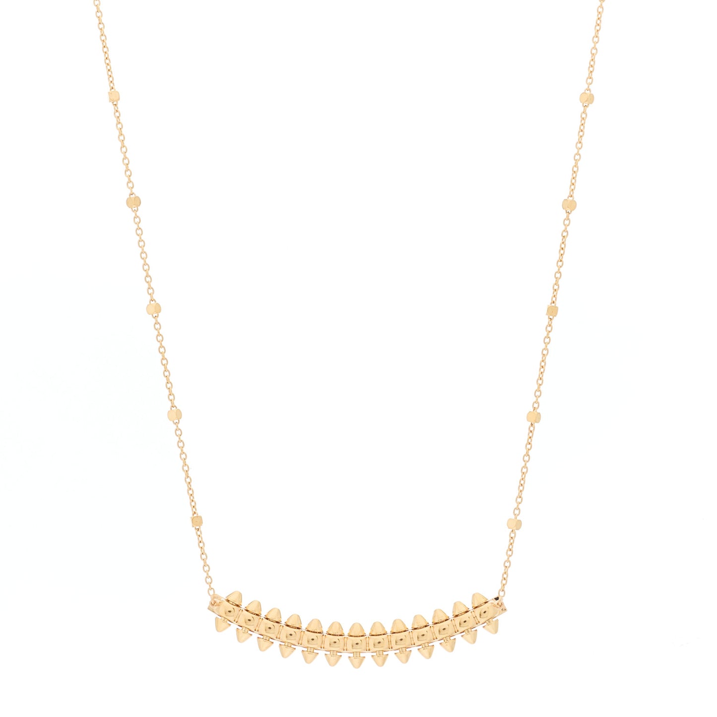 18K Pink Gold Small Clash de Cartier Necklace