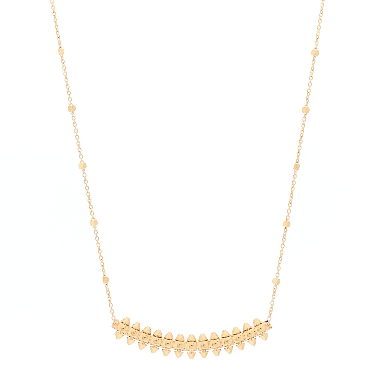 Cartier 18K Pink Gold Small Clash de Cartier Necklace 1 of 6