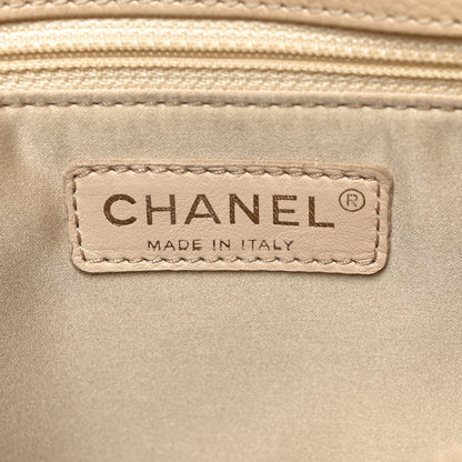 Chanel Caviar Quilted Grand Shopping Tote GST Beige 6 of 10