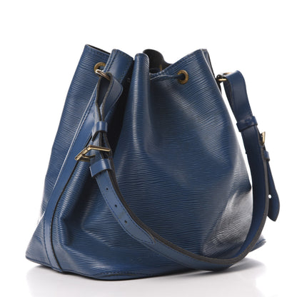 Louis Vuitton Epi Petit Noe Cyan 3 of 15