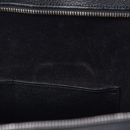 Saint Laurent Grained Calfskin Medium Rive Gauche Cabas Black 9 of 22