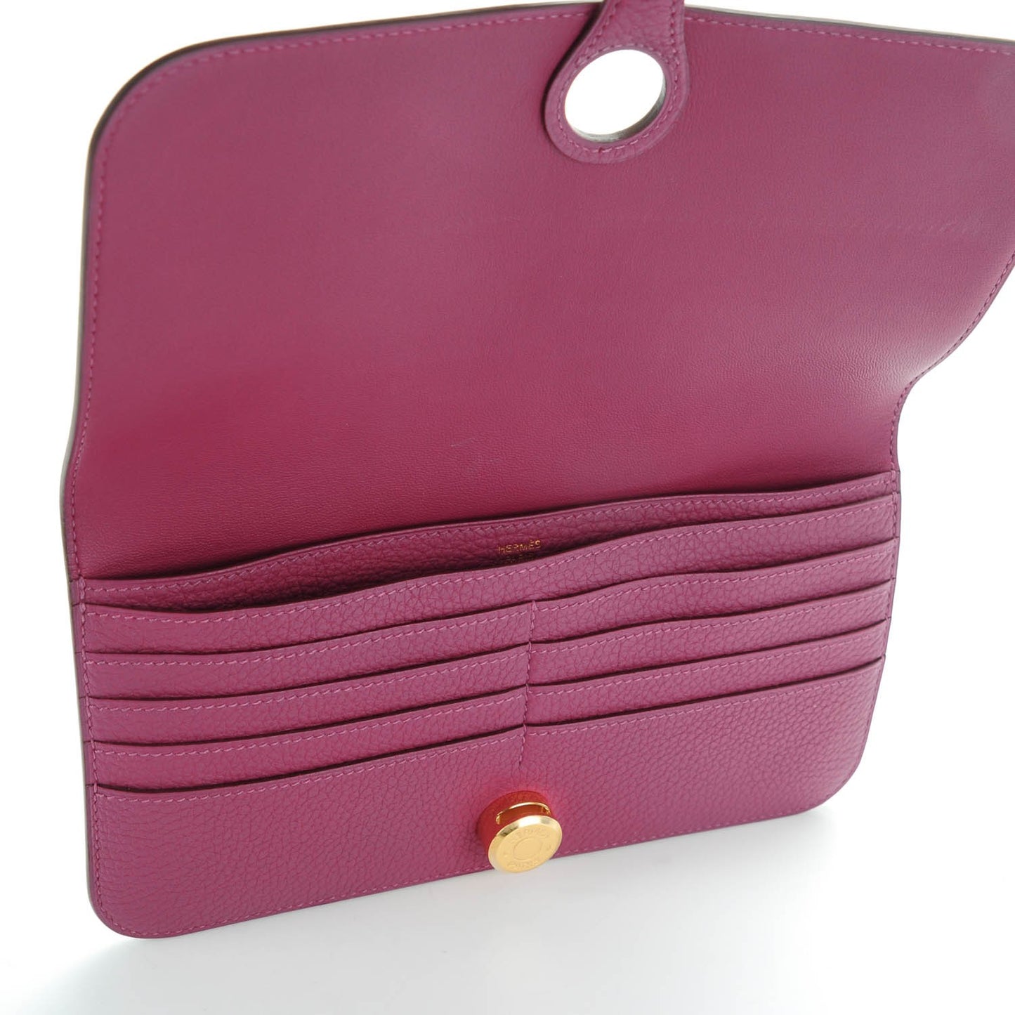 Togo Dogon Recto Verso Wallet Tosca