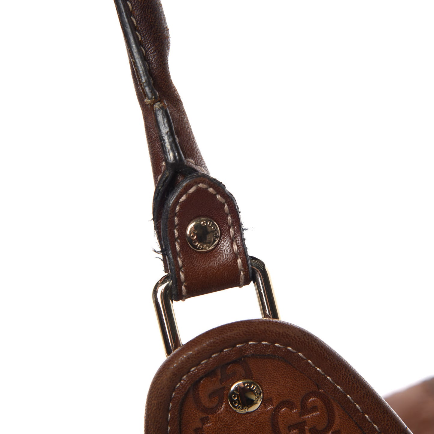 Guccissima Large Joy Shoulder Bag Brown
