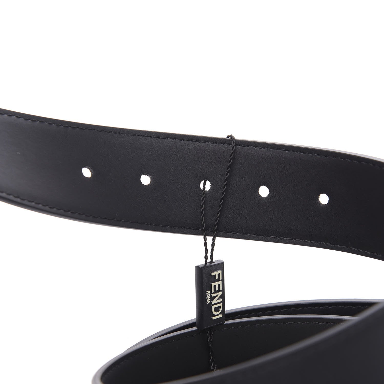 Fendi Calfskin Belt 105 42 Black 3 of 6