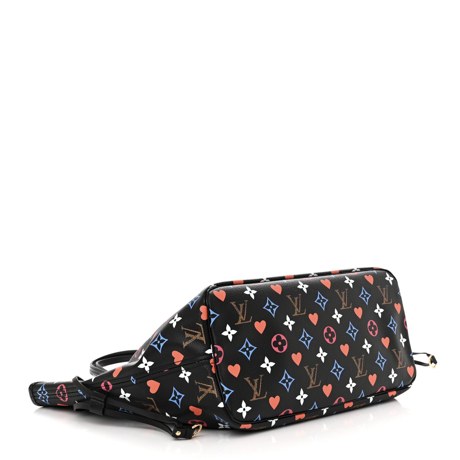 Louis Vuitton Game On Neverfull MM Black 4 of 12