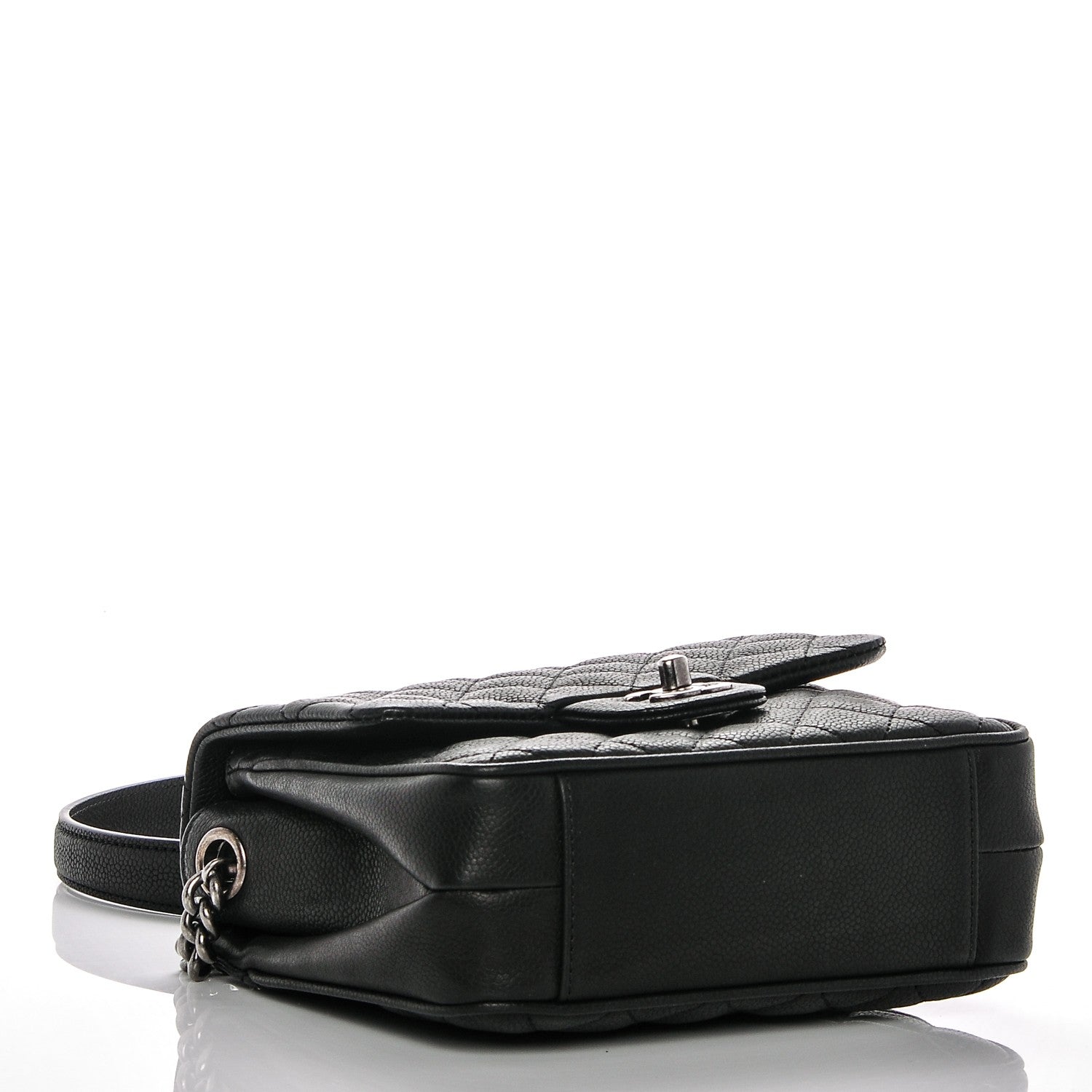 Chanel Caviar Quilted Small Rock In Rome Flap Black 4 of 8