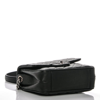 Chanel Caviar Quilted Small Rock In Rome Flap Black 4 of 8