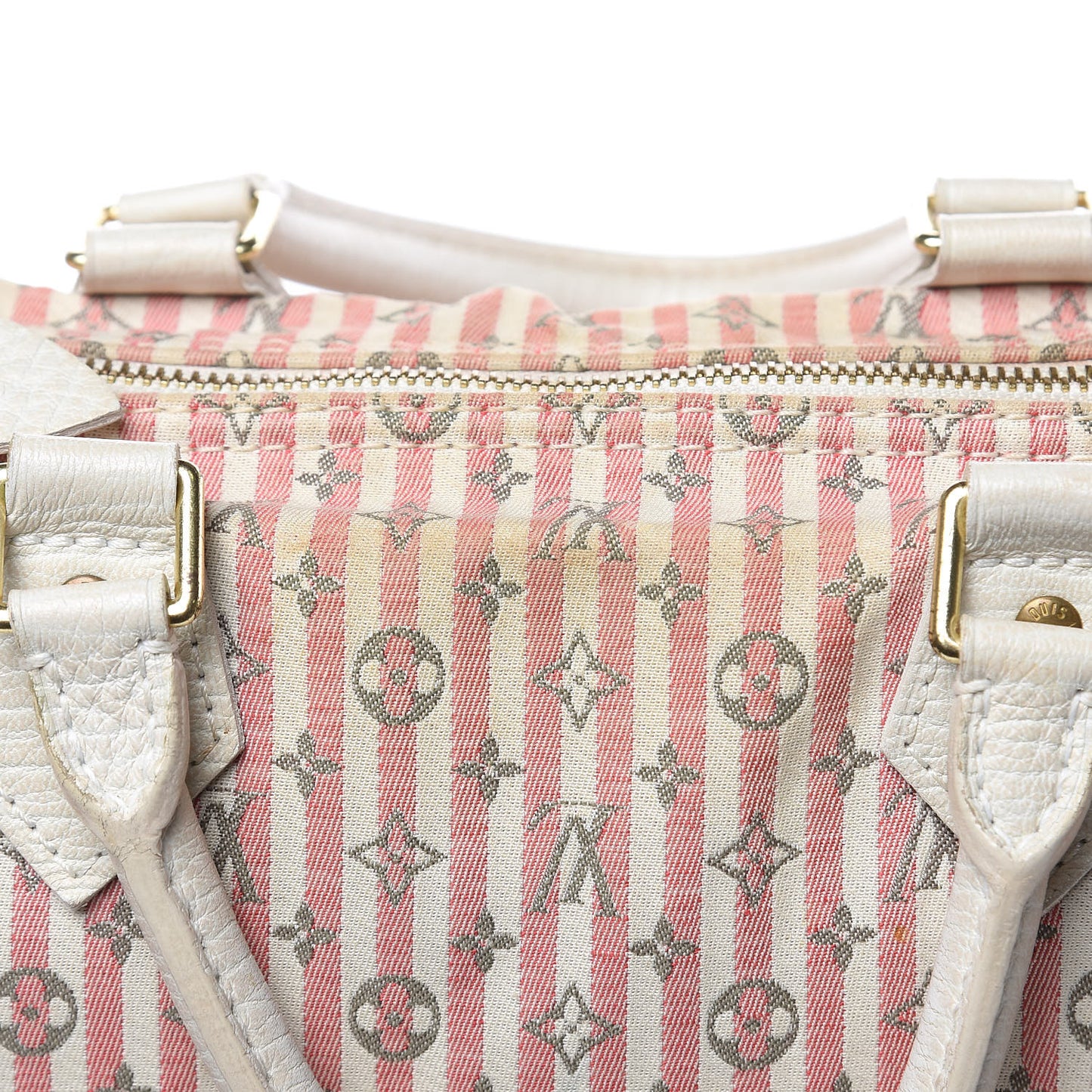 Mini Lin Croisette Speedy 30 Rouge