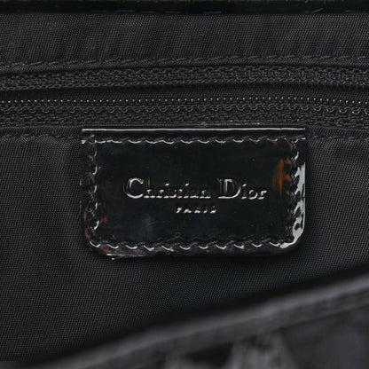 Christian Dior Monogram Saddle Bag Black 5 of 8