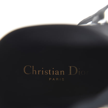 Christian Dior Calfskin D-Order Low Boot 37 Black White 6 of 8