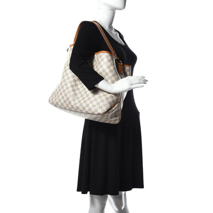 Louis Vuitton Damier Azur Delightful MM Pink 2 of 10