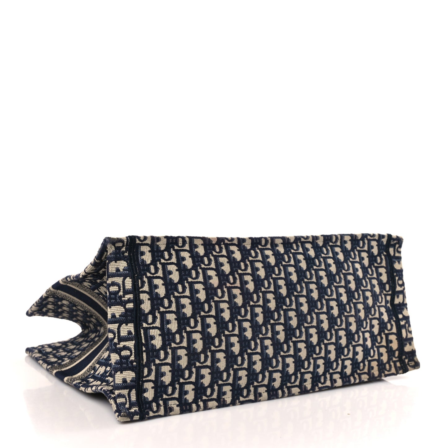 Oblique Large Book Tote Blue Multicolor