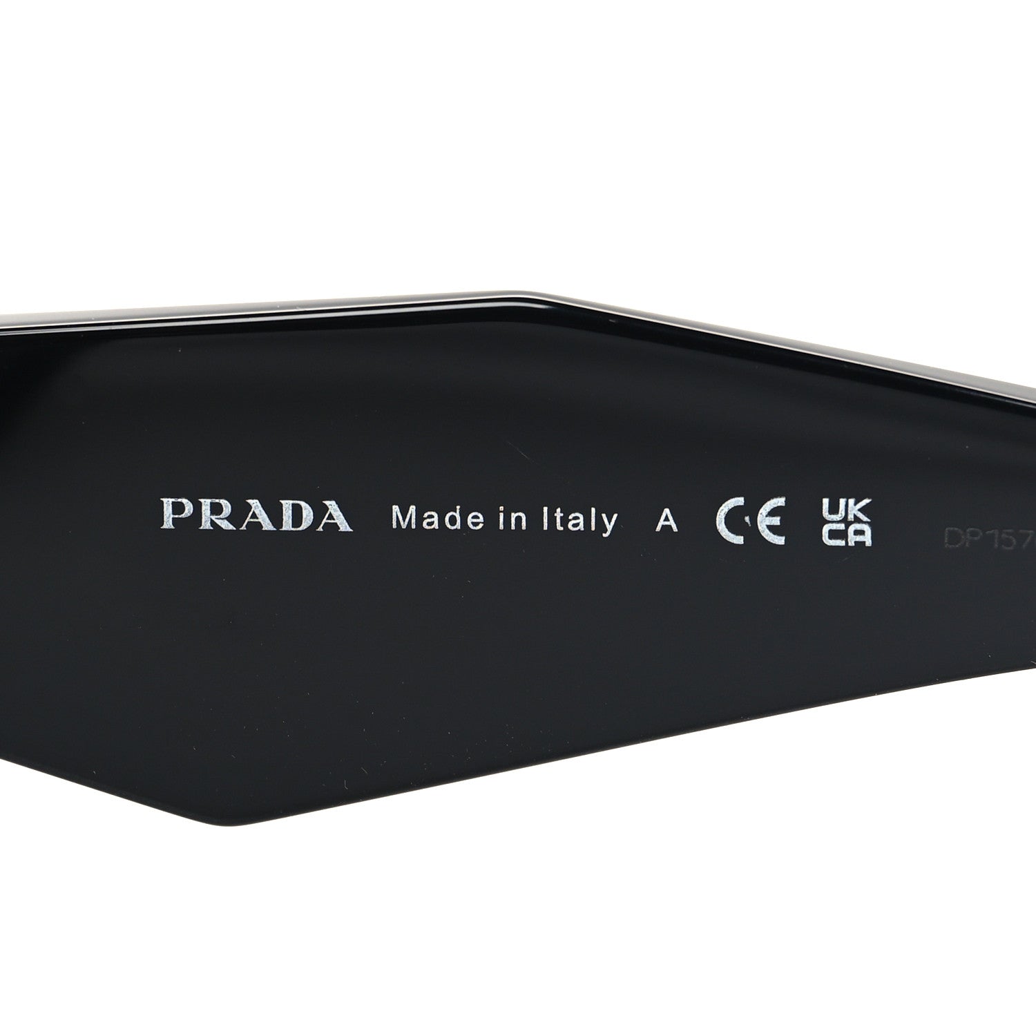 Prada Acetate Symbole Sunglasses SPR 17W Black 5 of 8