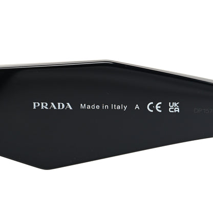 Prada Acetate Symbole Sunglasses SPR 17W Black 5 of 8