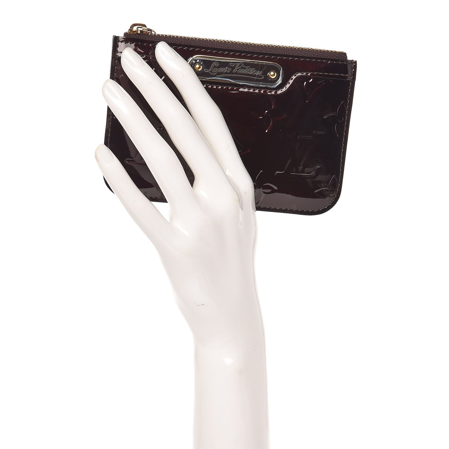 Vernis Key Pouch Amarante