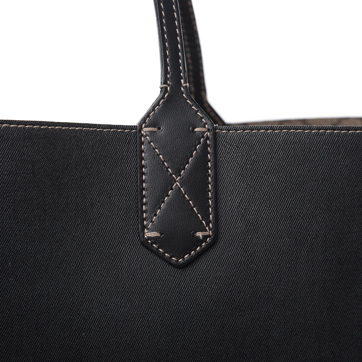 Gucci GG Supreme Monogram Large Reversible Tote Beige Black 19 of 20