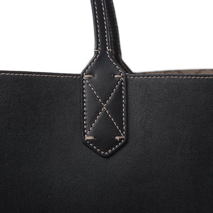 Gucci GG Supreme Monogram Large Reversible Tote Beige Black 19 of 20