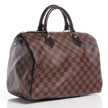 Louis Vuitton Damier Ebene Speedy 30 3 of 7