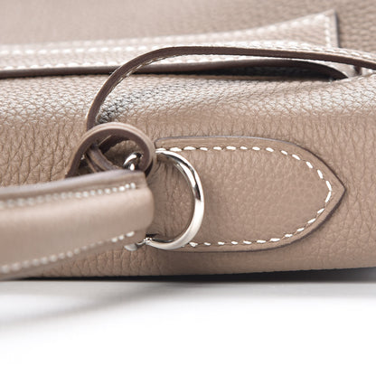 Hermes Togo Kelly Retourne 32 Etoupe 15 of 34