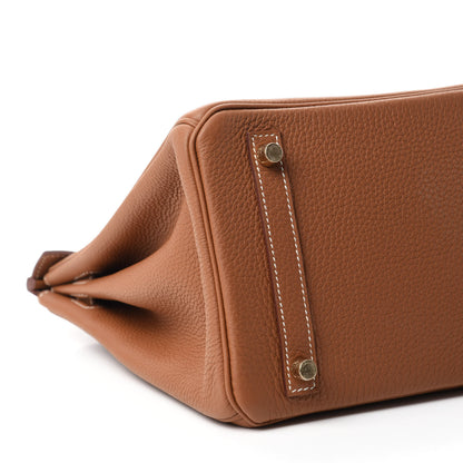 Hermes Togo Birkin 30 Gold 6 of 11
