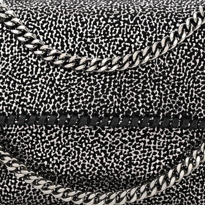 Stella McCartney Chamois Shiny Dotted Mini Falabella Crossbody Bag Ruthenium 10 of 12