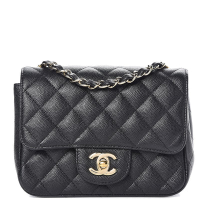 Chanel Caviar Quilted Mini Square Flap Black 1 of 7