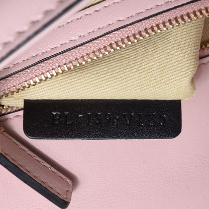 Valentino Garavani Vitello Medium Glam Lock Rockstud Flap Water Rose 6 of 8
