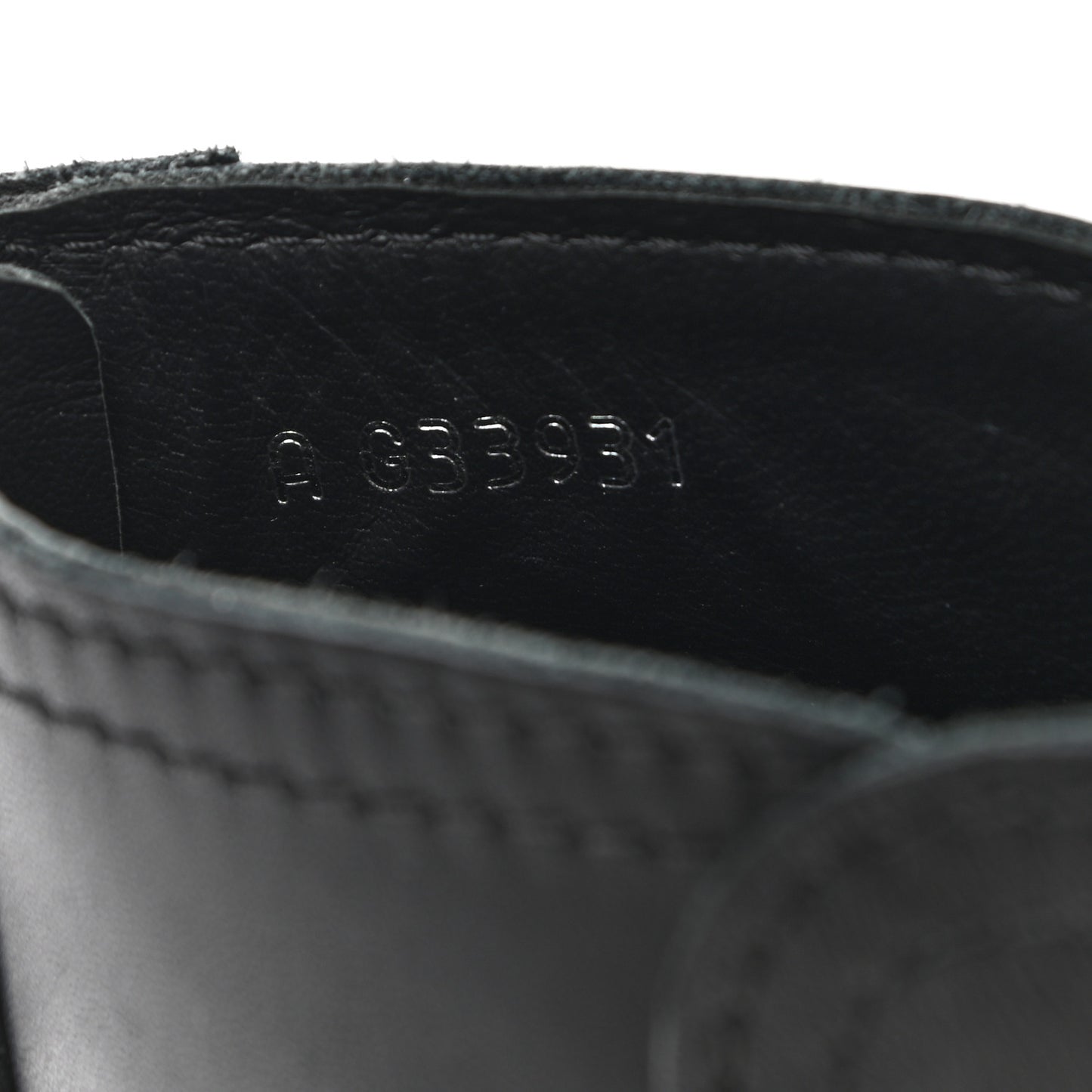 Calfskin Pearl Cap Toe Short Boots 37 Black