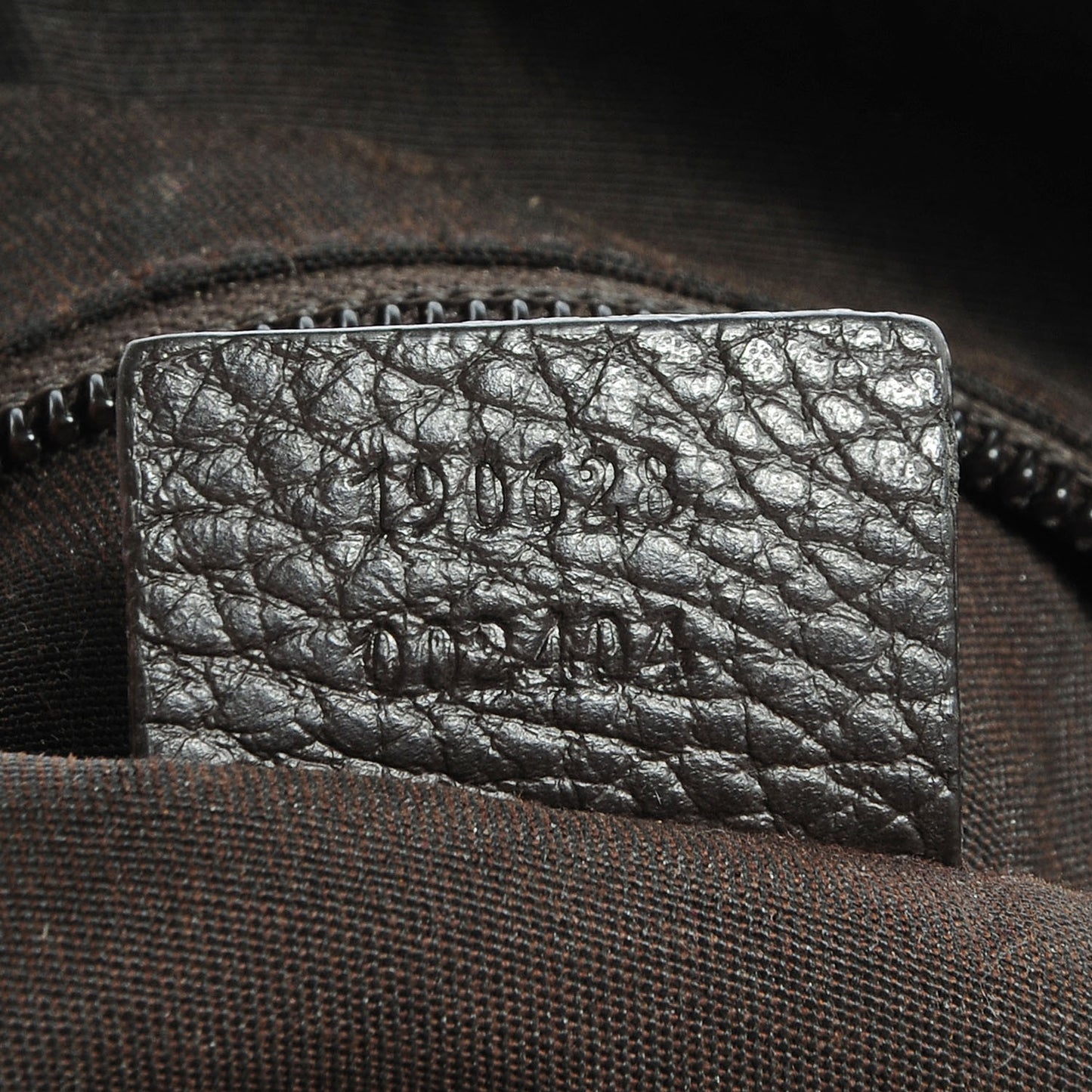 Crystal Monogram Messenger Bag Brown
