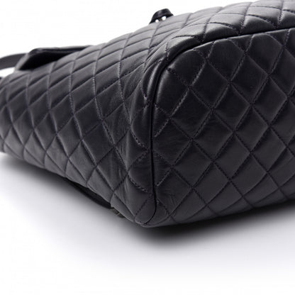 Chanel Lambskin Quilted Large Urban Spirit Backpack Navy 5 of 9