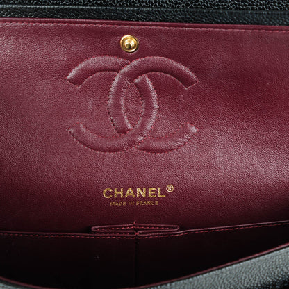 Chanel Caviar Quilted Medium Double Flap Black 6 of 7