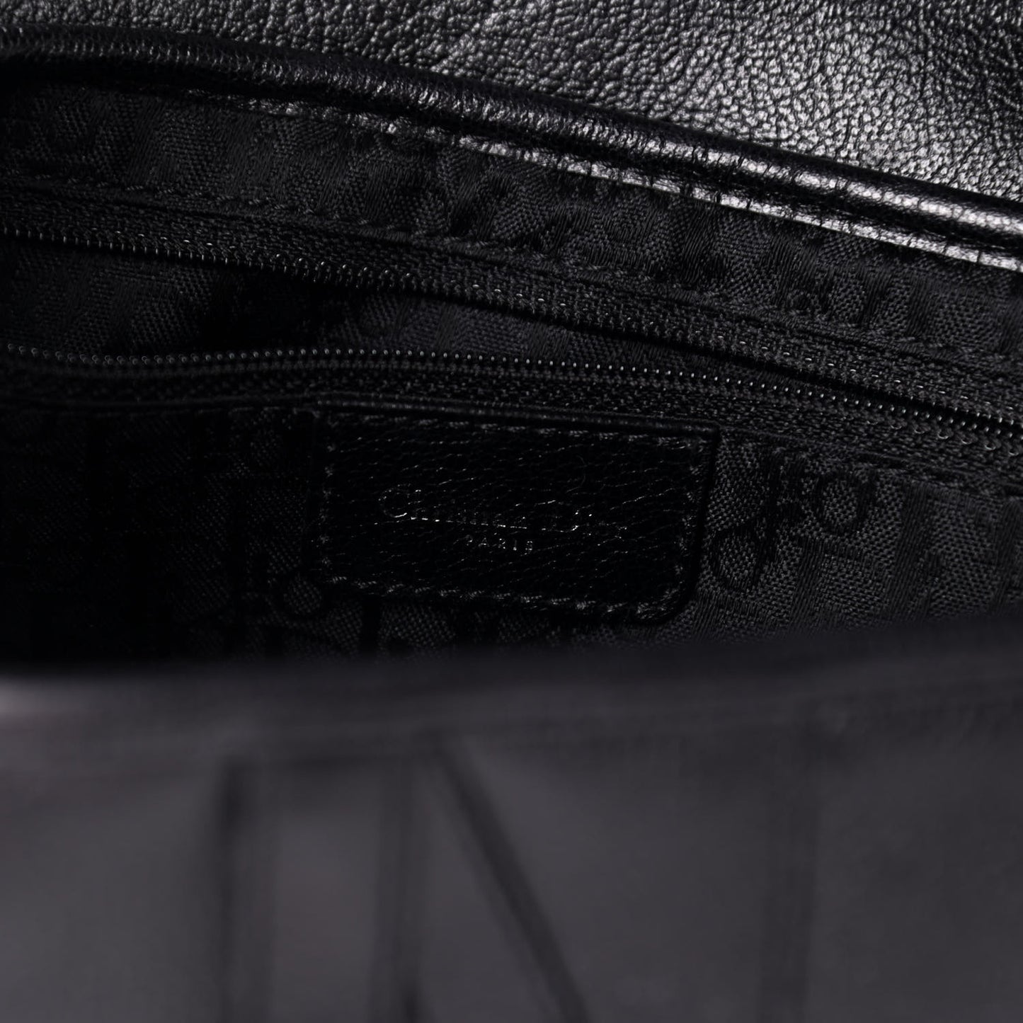 Calfskin Saddle Bag Black