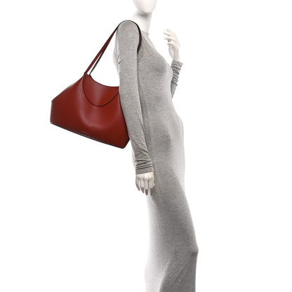 Givenchy Grained Calfskin Small Facet Tote Bag Terracotta 2 of 9
