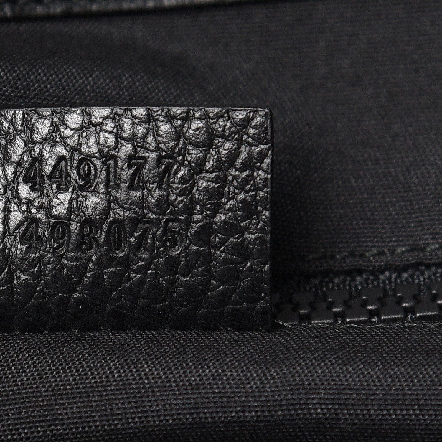 Gucci Nylon Monogram Vertical Tote Black 7 of 10