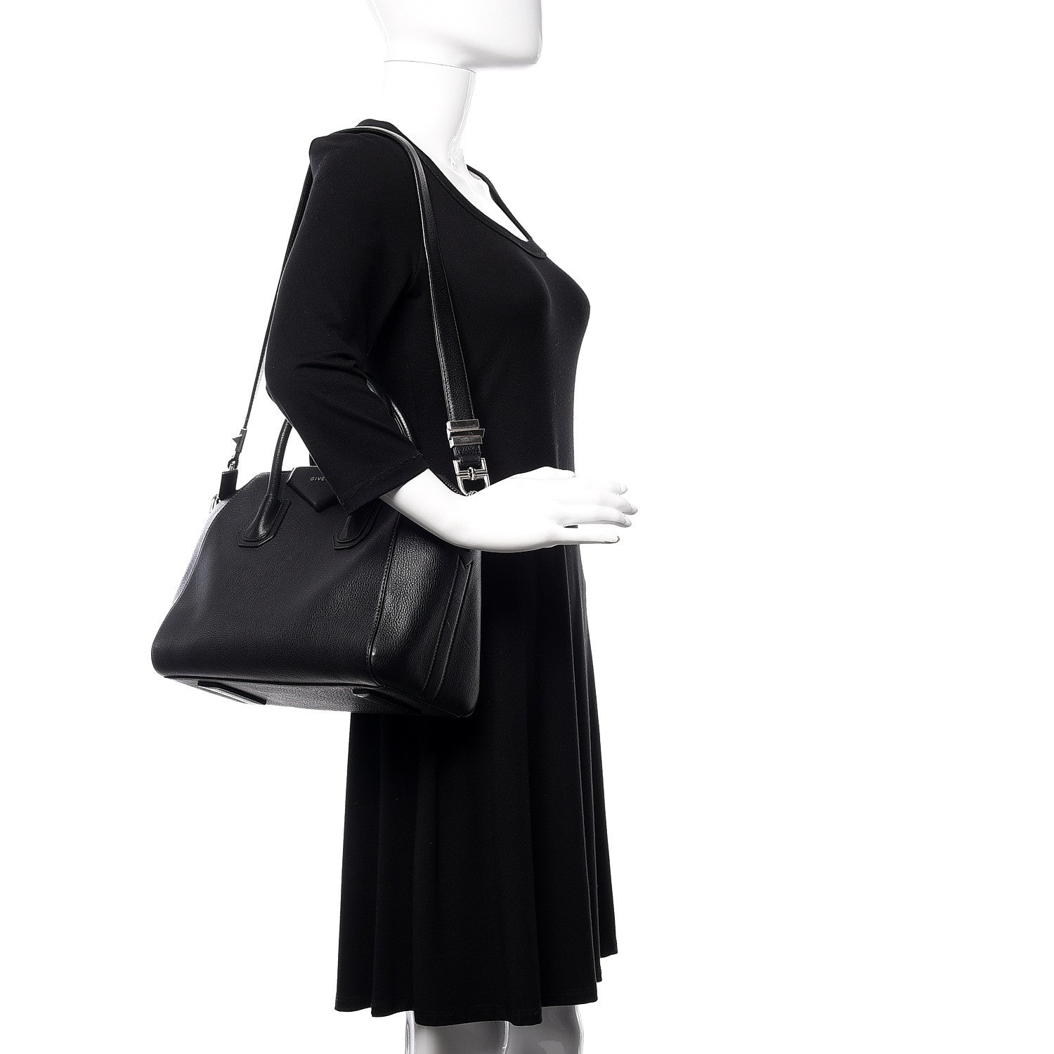 Givenchy Sugar Goatskin Small Antigona Black 2 of 10