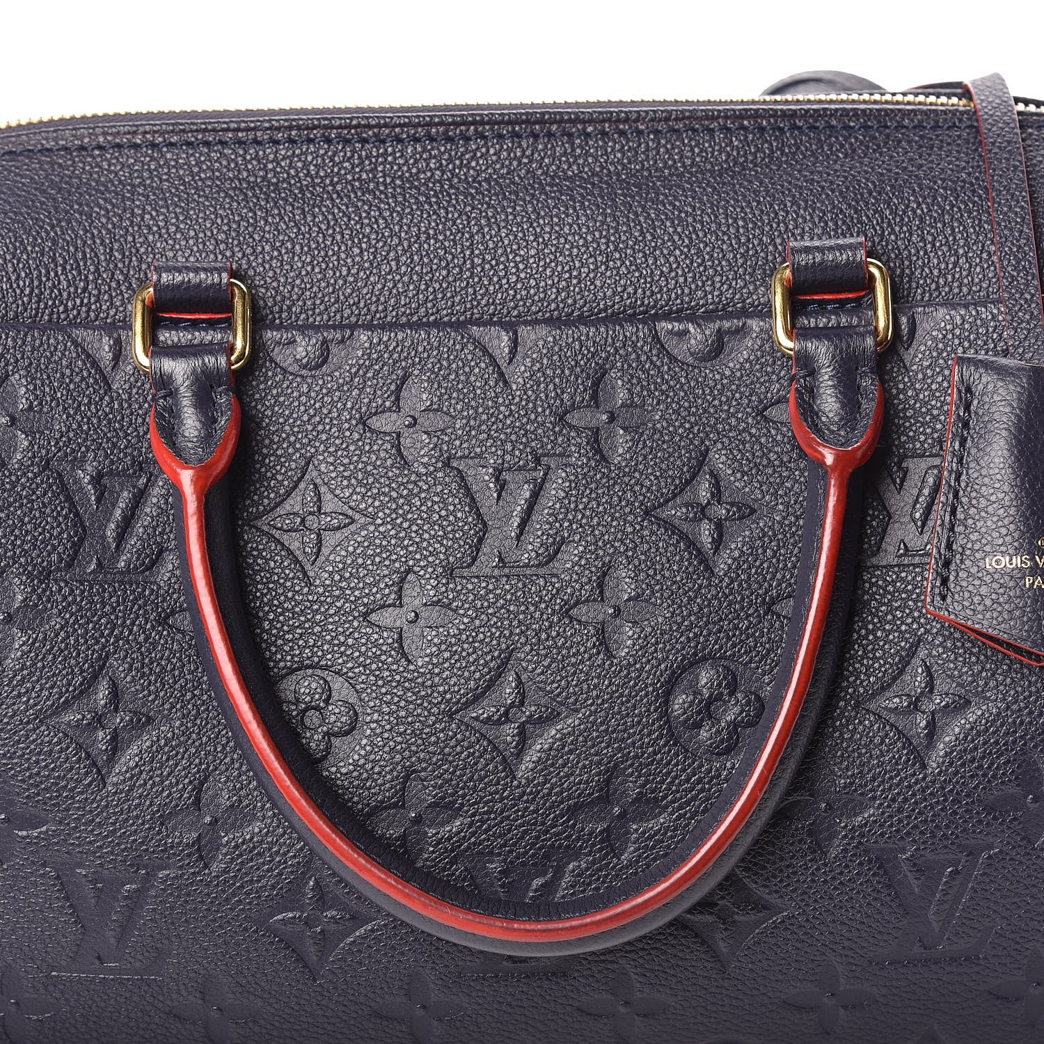 Louis Vuitton Empreinte Speedy Bandouliere 25 NM Marine Rouge 11 of 12