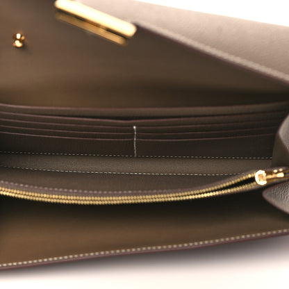 Hermes Epsom Constance Long To Go Wallet Etoupe 5 of 8