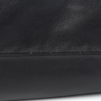 Bottega Veneta Smooth Butter Calf The Pouch Oversized Clutch Black 9 of 9