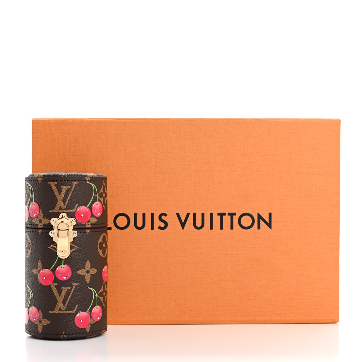 LV X TM Monogram Cerises Fragrance Travel Case